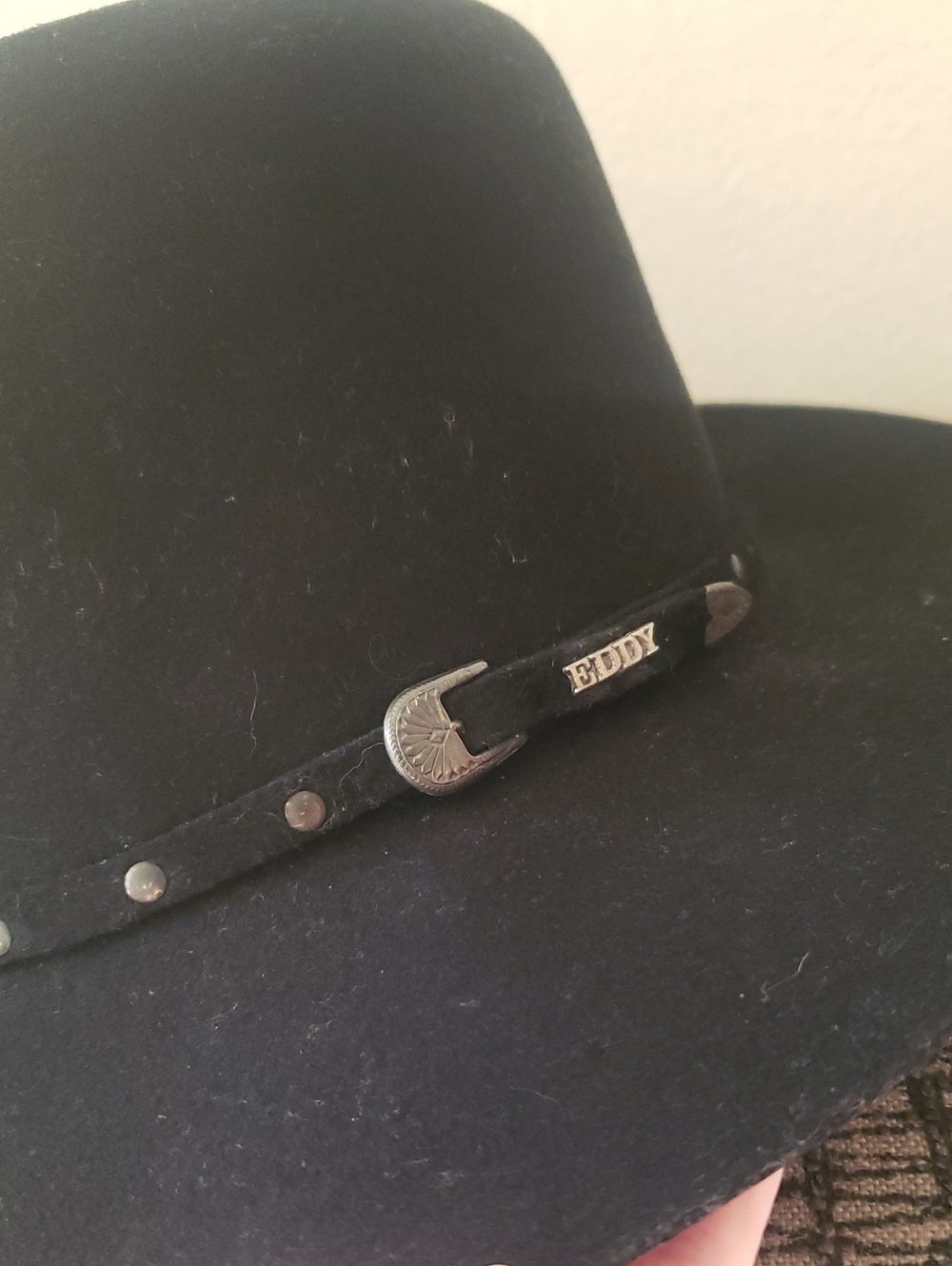 EDDY Studded Cowboy Hat L/XL